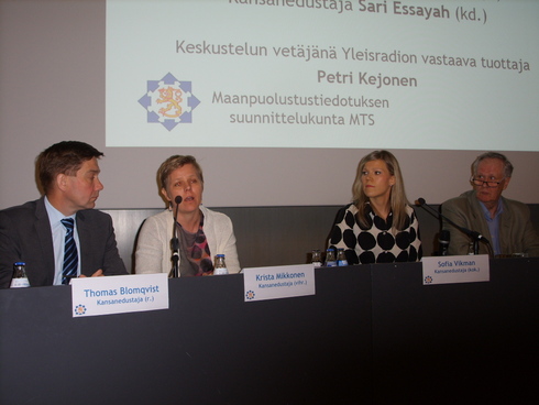 Thomas Blomqvist_Krista Mikkonen_Sofia Vikman_Seppo Kääriäinen MTS 27.5.2016